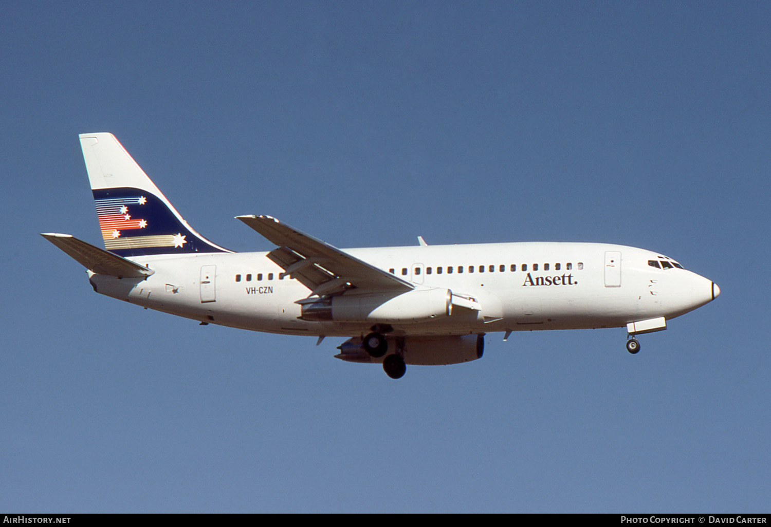 Aircraft Photo of VH-CZN | Boeing 737-277/Adv | Ansett | AirHistory.net #6884