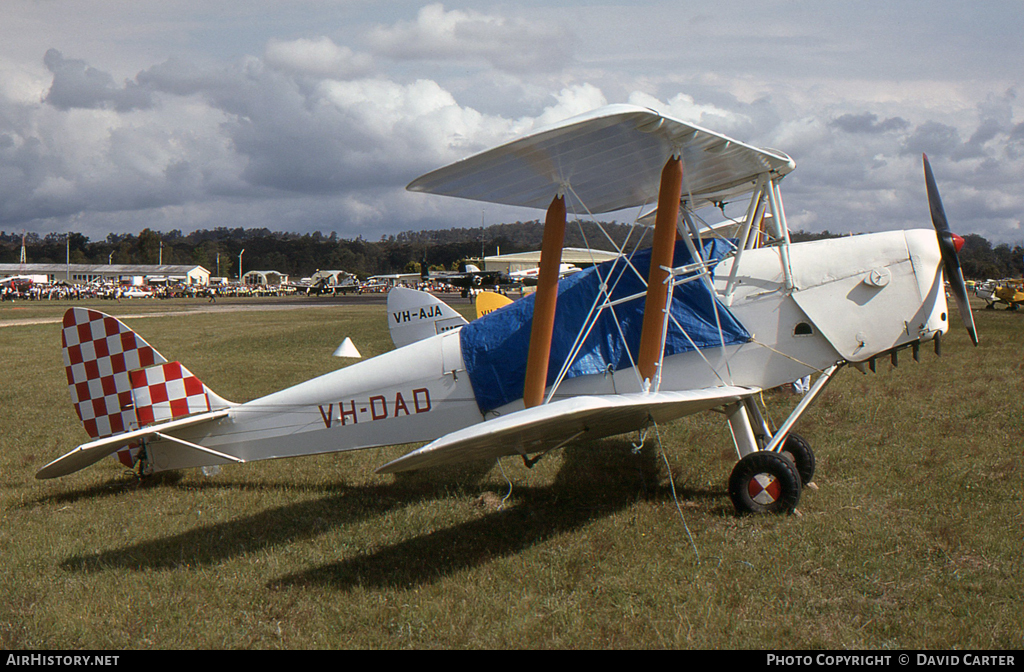 Aircraft Photo of VH-DAD | De Havilland D.H. 82A Tiger Moth | AirHistory.net #6886