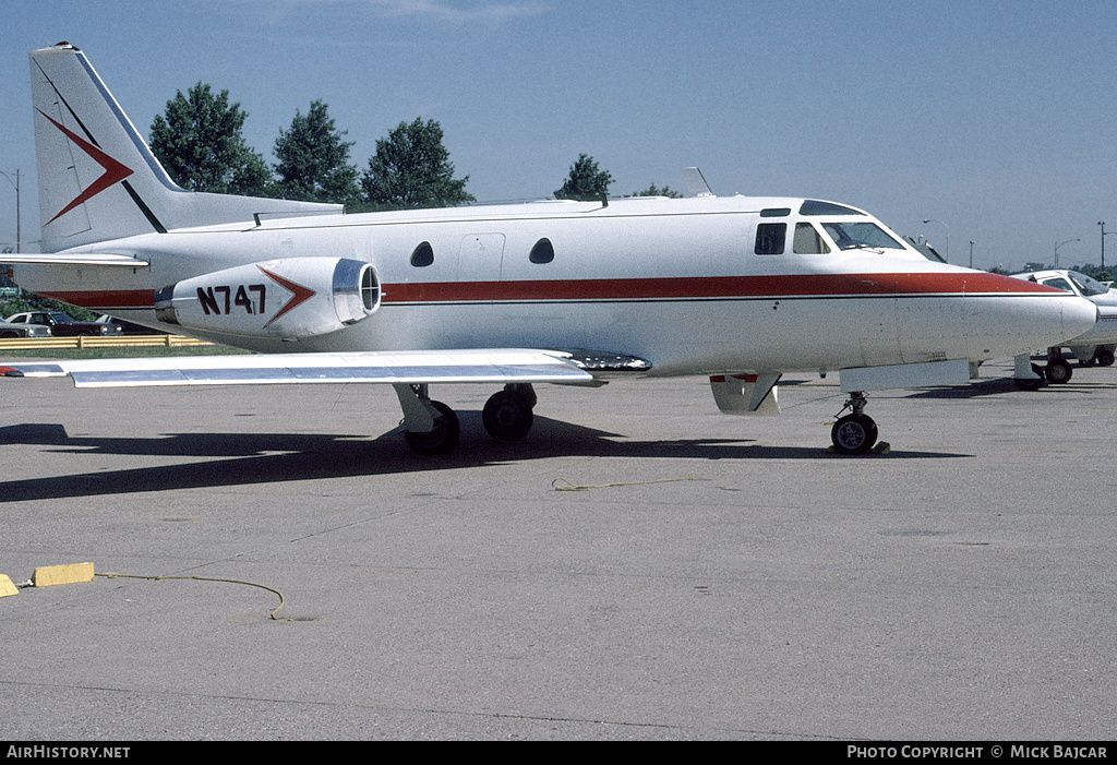 Aircraft Photo of N747 | North American NA-282 Sabreliner 40 | AirHistory.net #6892