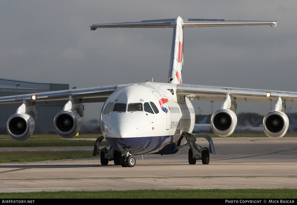 Aircraft Photo of G-MANS | British Aerospace BAe-146-200 | British Airways | AirHistory.net #6893