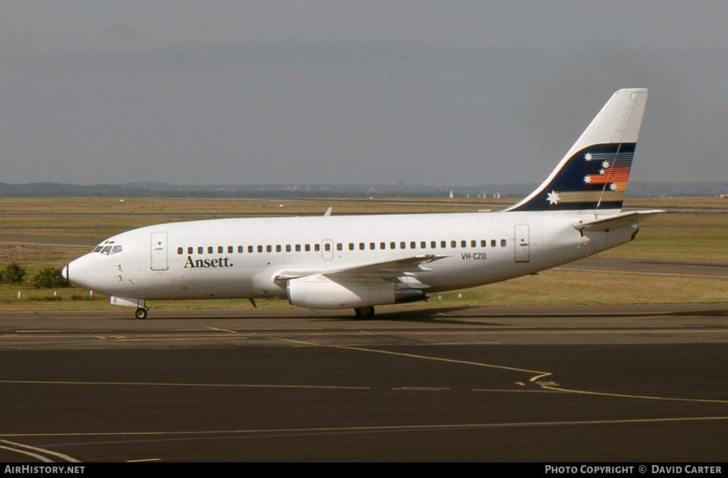 Aircraft Photo of VH-CZQ | Boeing 737-277/Adv | Ansett | AirHistory.net #6896