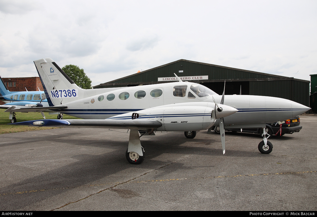 Aircraft Photo of N87386 | Cessna 421C Golden Eagle | AirHistory.net #6907