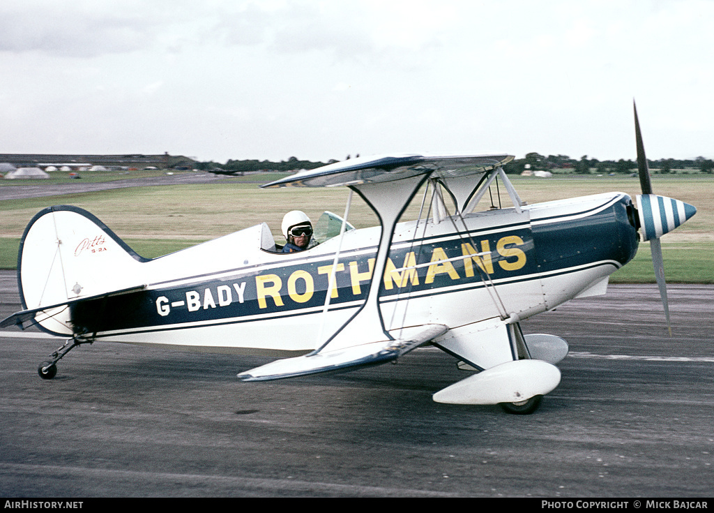 Aircraft Photo of G-BADY | Pitts S-2A Special | Rothmans International | AirHistory.net #6928