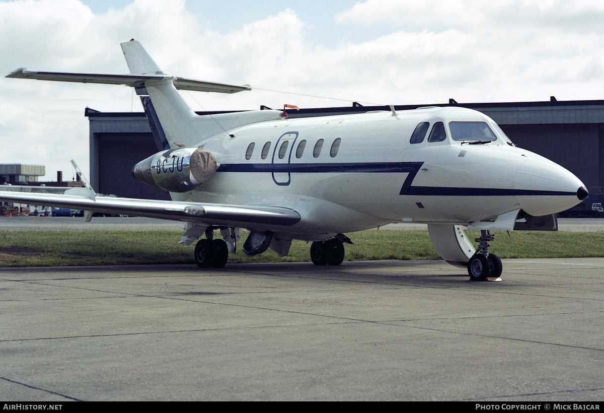 Aircraft Photo of G-BCJU | Hawker Siddeley HS-125-600B | AirHistory.net #6942