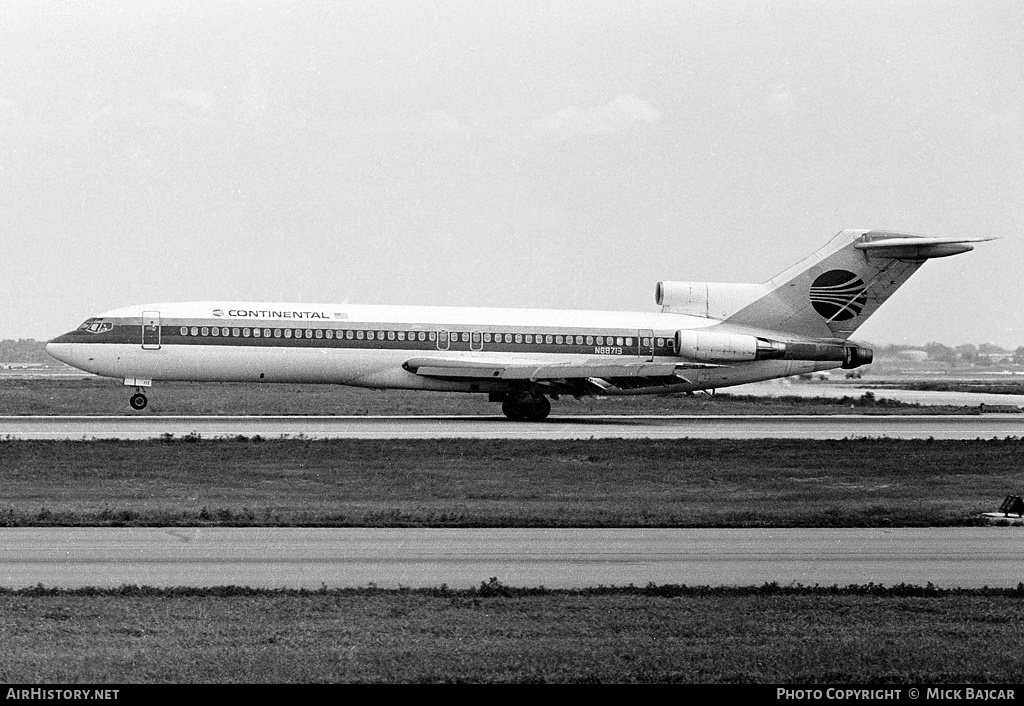 Aircraft Photo of N88713 | Boeing 727-224 | Continental Airlines | AirHistory.net #6943