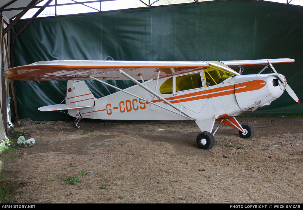 Aircraft Photo of G-CDCS | Piper PA-12 Super Cruiser | AirHistory.net #6949