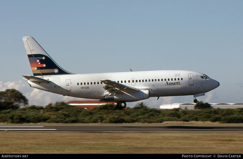 Aircraft Photo of VH-CZU | Boeing 737-277/Adv | Ansett | AirHistory.net #6955