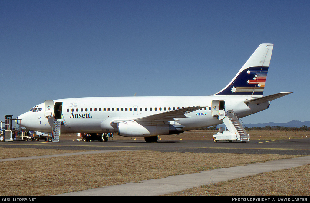 Aircraft Photo of VH-CZV | Boeing 737-277/Adv | Ansett | AirHistory.net #6959