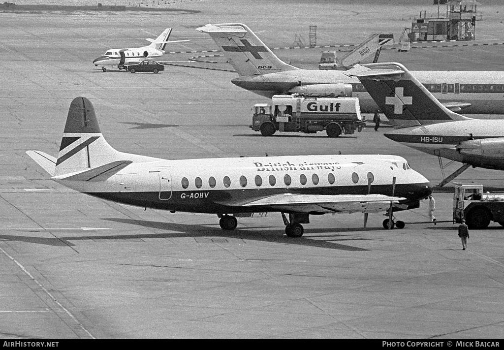 Aircraft Photo of G-AOHV | Vickers 802 Viscount | British Airways | AirHistory.net #6980