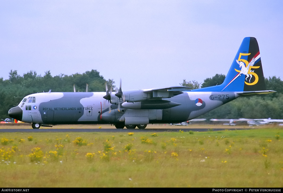 Aircraft Photo of G-275 | Lockheed C-130H-30 Hercules (L-382) | Netherlands - Air Force | AirHistory.net #6989