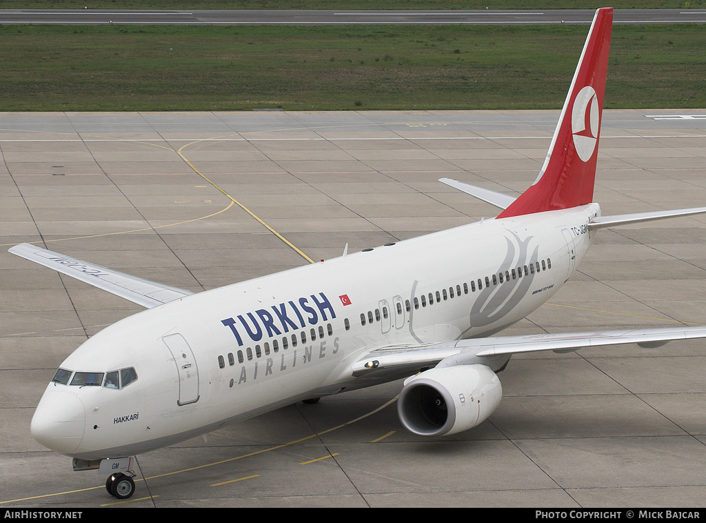 Aircraft Photo of TC-JGM | Boeing 737-8F2 | Turkish Airlines | AirHistory.net #6994