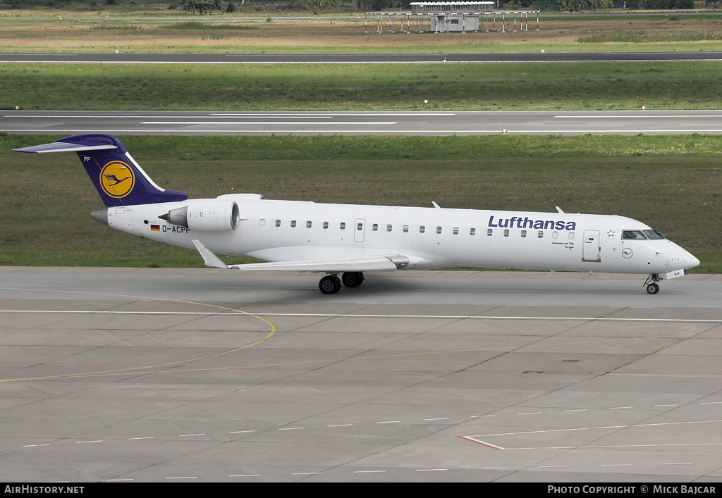 Aircraft Photo of D-ACPP | Bombardier CRJ-701ER (CL-600-2C10) | Lufthansa | AirHistory.net #6995