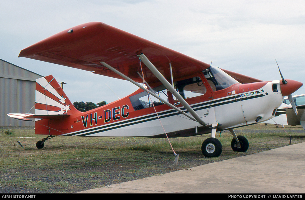 Aircraft Photo of VH-DEC | Bellanca 8KCAB Decathlon | AirHistory.net #7002