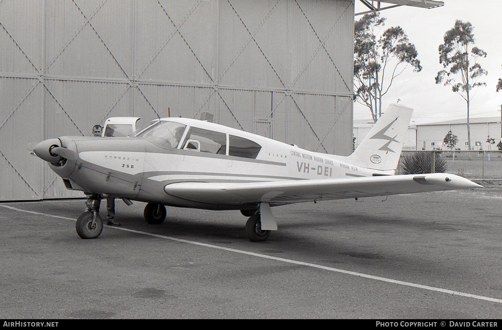 Aircraft Photo of VH-DEI | Piper PA-24-250 Comanche | Central Western Aviation Service | AirHistory.net #7003