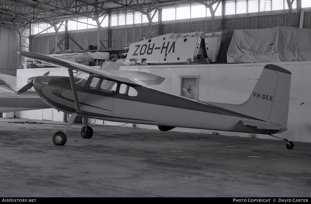 Aircraft Photo of VH-DEK | Cessna 180 | AirHistory.net #7005