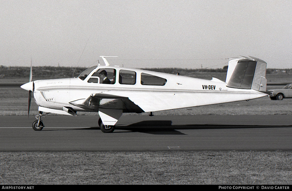 Aircraft Photo of VH-DEV | Beech V35 Bonanza | AirHistory.net #7009