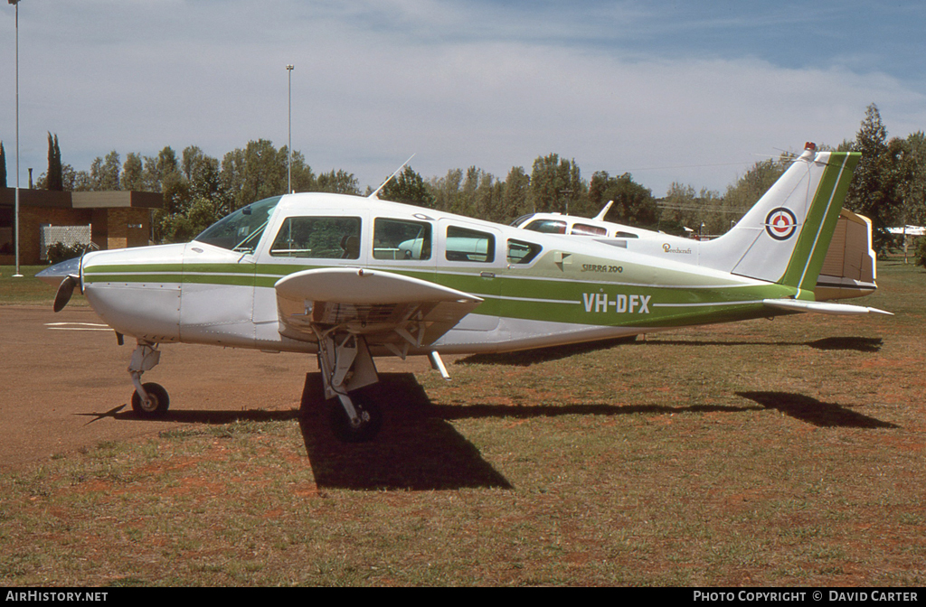 Aircraft Photo of VH-DFX | Beech C24R Sierra | AirHistory.net #7025