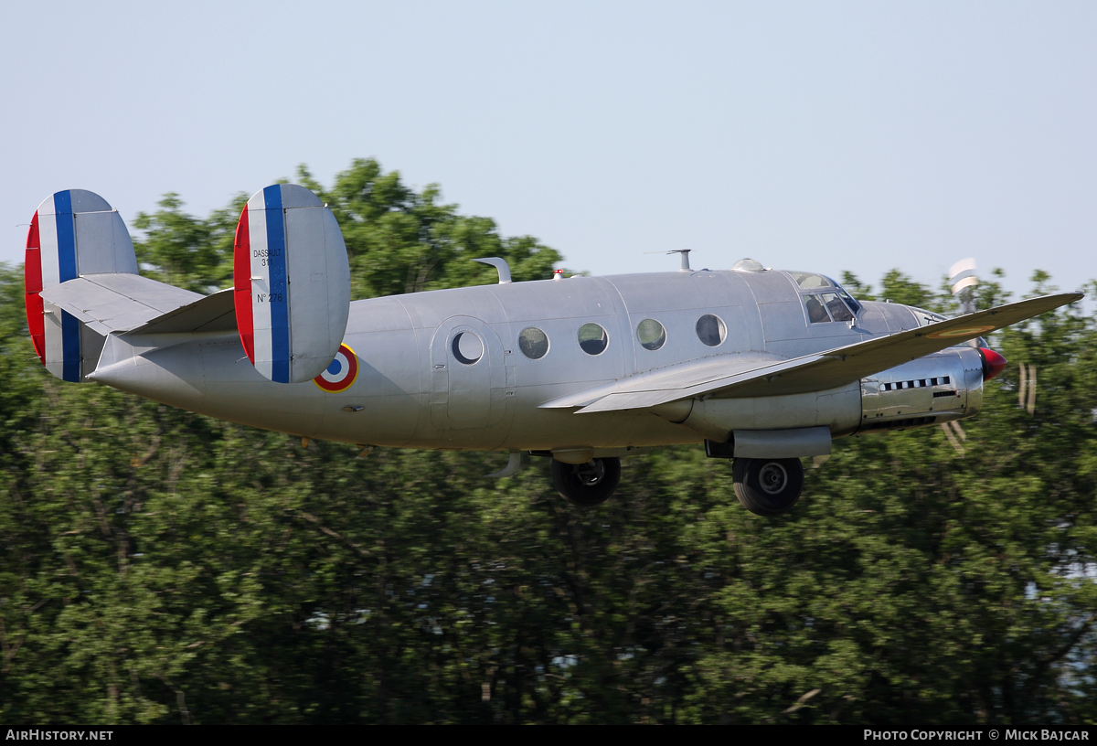 Aircraft Photo of F-AZER / 276 | Dassault MD-311 Flamant | France - Air Force | AirHistory.net #7042