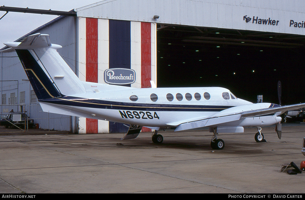 Aircraft Photo of N69264 | Beech Super King Air 300 | AirHistory.net #7052