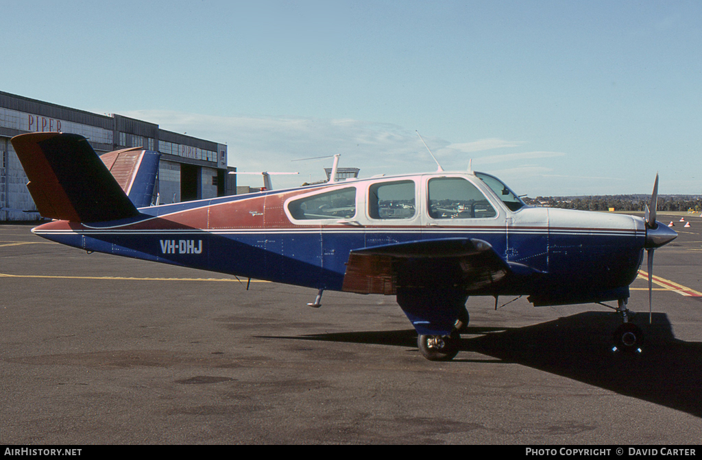 Aircraft Photo of VH-DHJ | Beech S35 Bonanza | AirHistory.net #7060