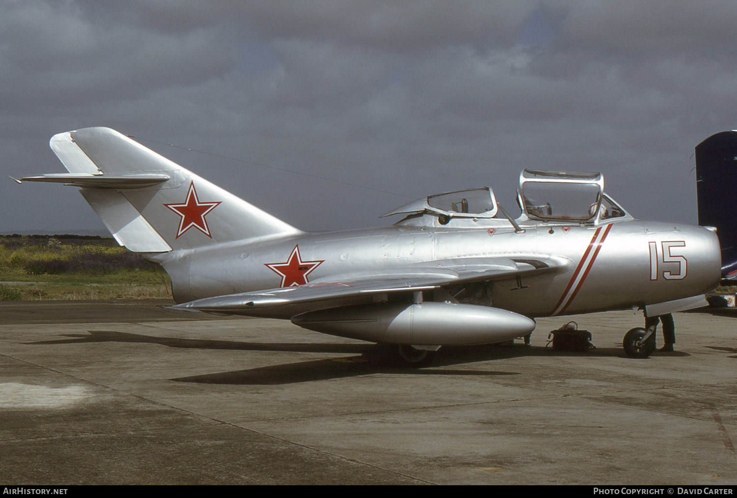 Aircraft Photo of VH-DIE / 15 white | PZL-Mielec SBLim-2 (MiG-15UTI) | Soviet Union - Air Force | AirHistory.net #7068