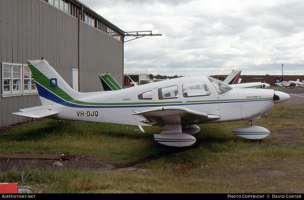 Aircraft Photo of VH-DJQ | Piper PA-28-181 Archer II | AirHistory.net #7095