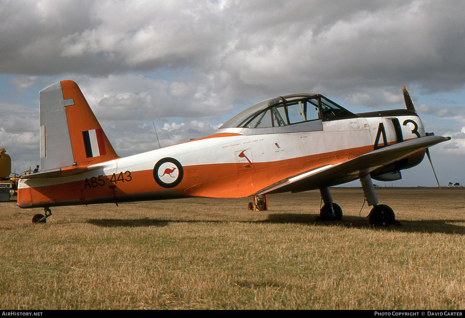 Aircraft Photo of A85-443 | Commonwealth CA-25 Winjeel | Australia - Air Force | AirHistory.net #7097