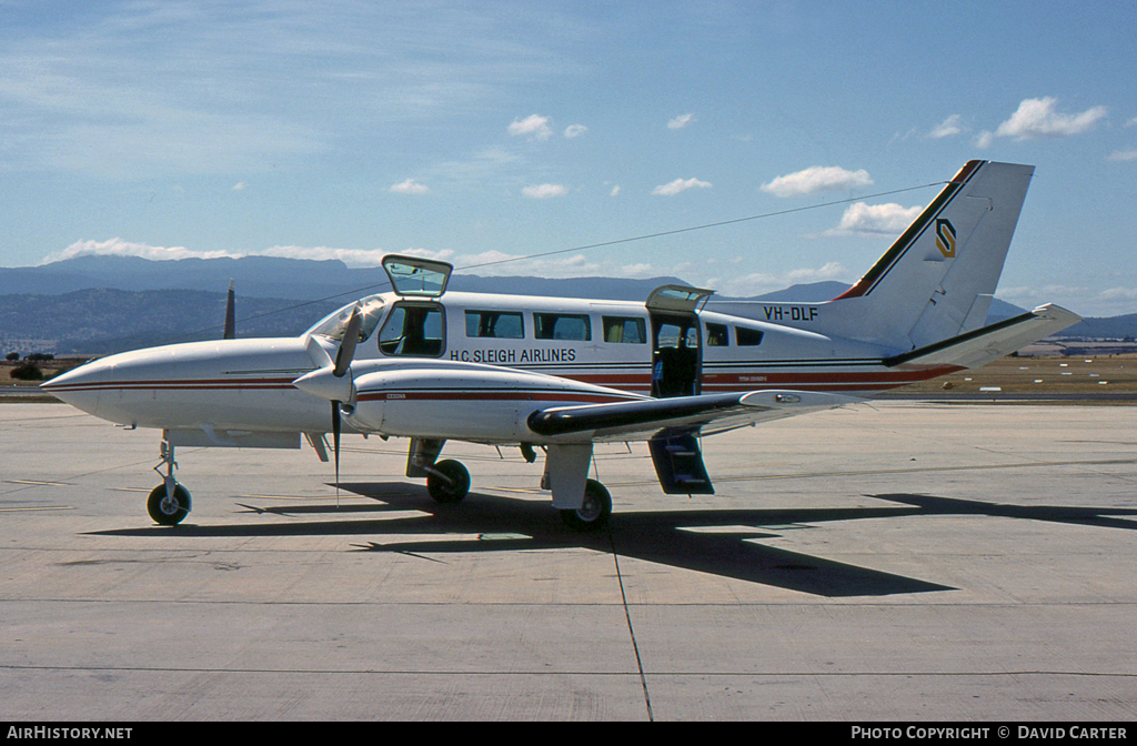 Aircraft Photo of VH-DLF | Cessna 404 Titan | HC Sleigh Airlines | AirHistory.net #7121