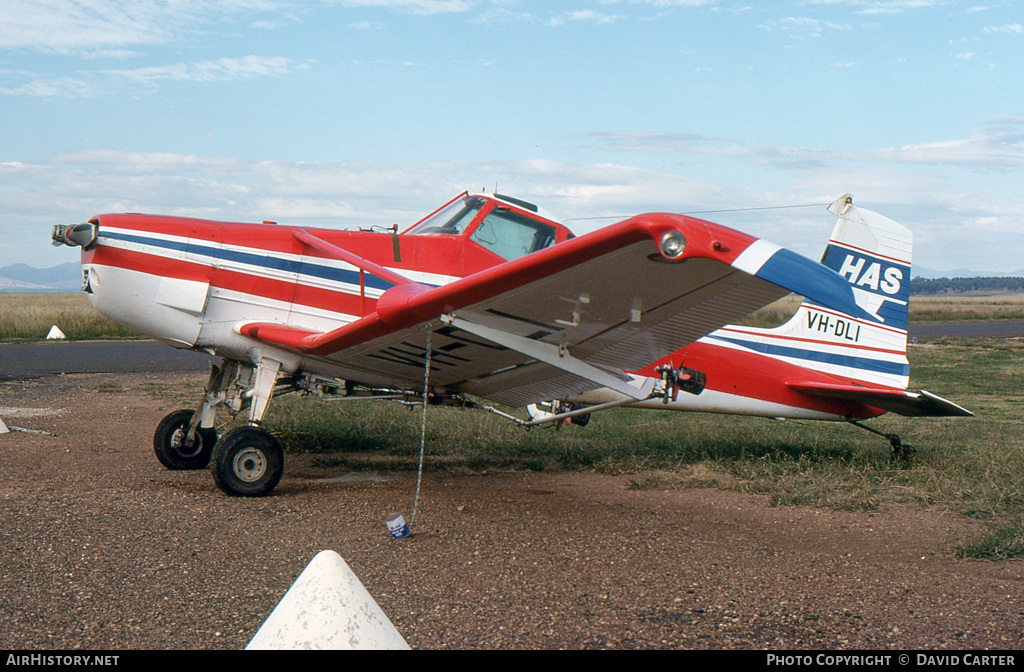 Aircraft Photo of VH-DLI | Cessna A188B AgWagon | Hazelton Air Services - HAS | AirHistory.net #7122
