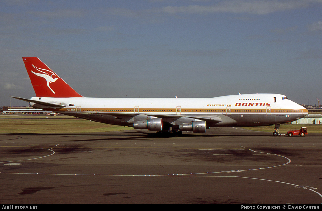 Aircraft Photo of VH-EBO | Boeing 747-238B | Qantas | AirHistory.net #7123
