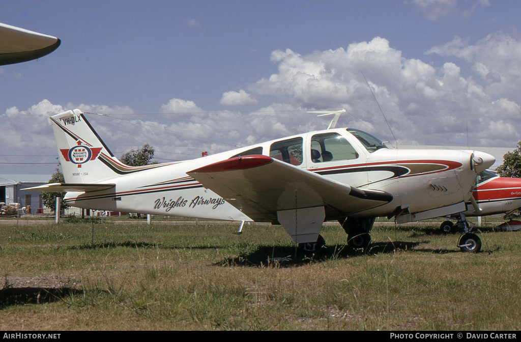 Aircraft Photo of VH-DLX | Beech C33 Debonair | Wrights Airways | AirHistory.net #7130