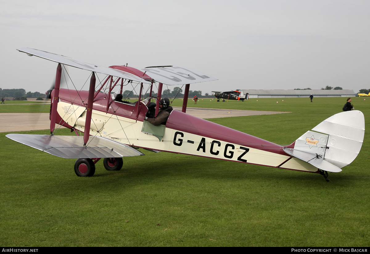 Aircraft Photo of G-ACGZ | De Havilland D.H. 60GIII Moth Major | AirHistory.net #7140
