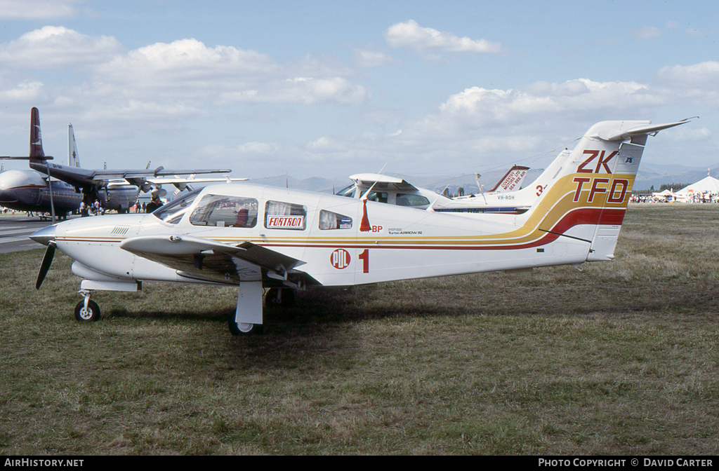 Aircraft Photo of ZK-TFD | Piper PA-28RT-201T Turbo Arrow IV | AirHistory.net #7146