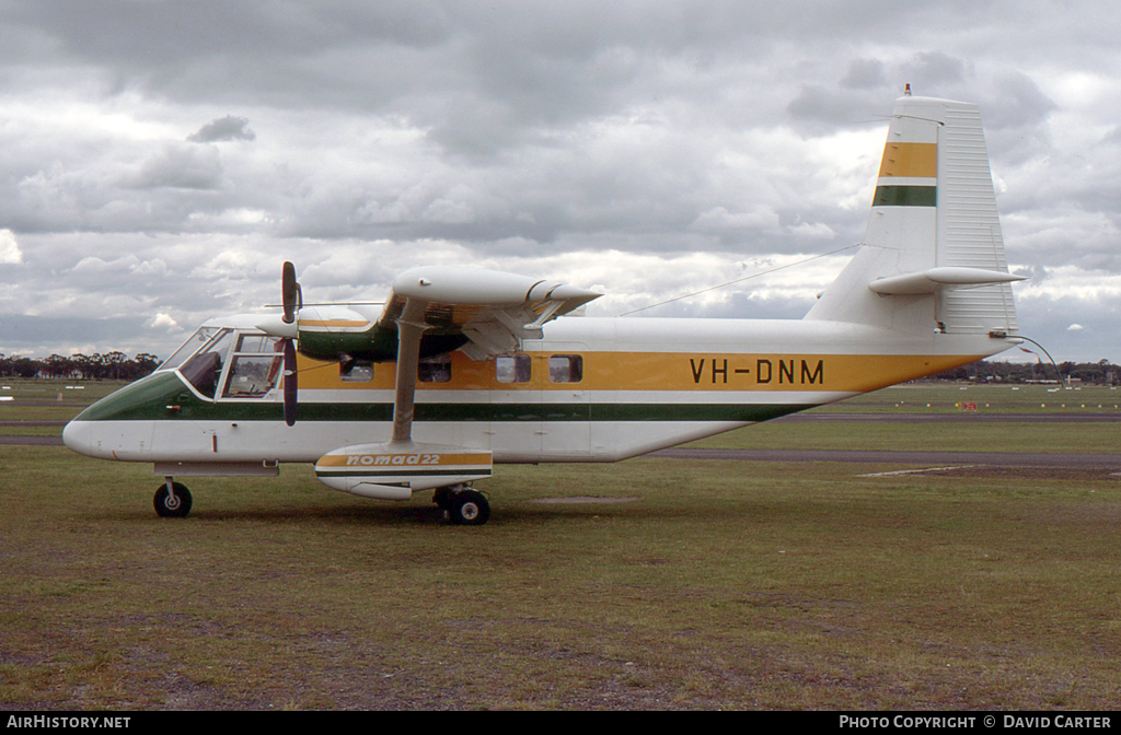 Aircraft Photo of VH-DNM | GAF N-22B Nomad | AirHistory.net #7157