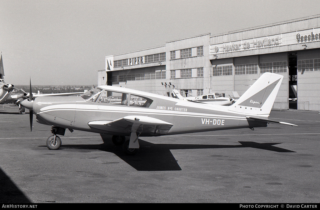 Aircraft Photo of VH-DOE | Piper PA-24-250 Comanche | James Air Charter | AirHistory.net #7178