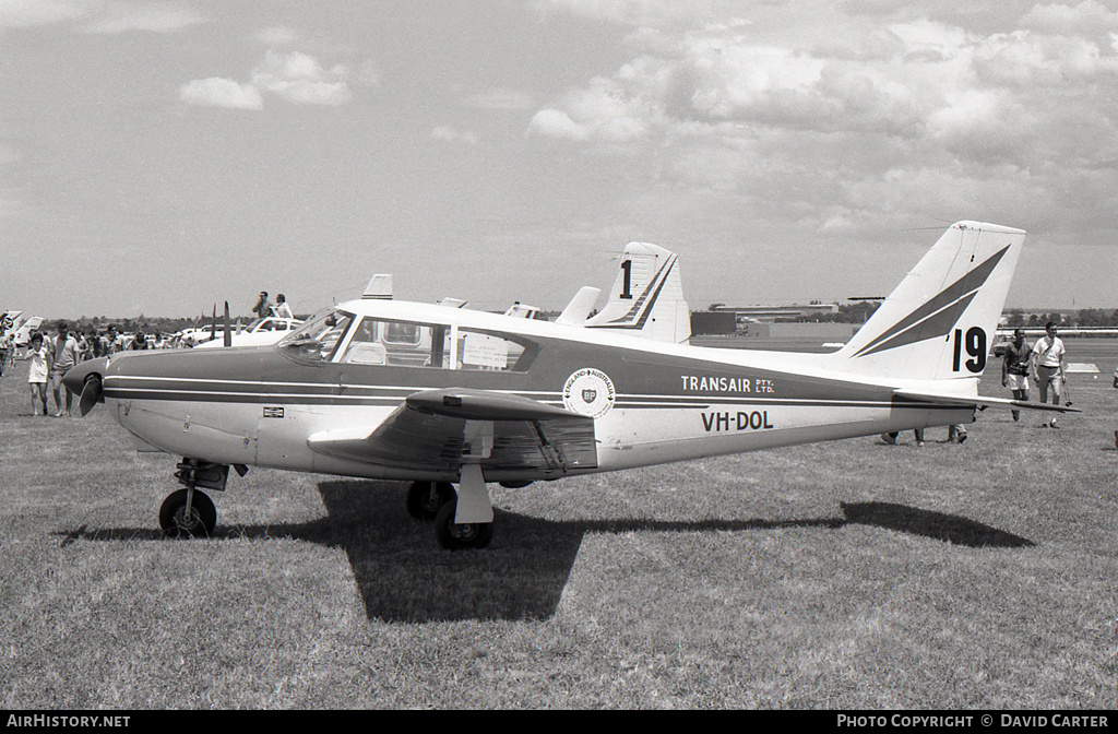 Aircraft Photo of VH-DOL | Piper PA-24-250 Comanche | Transair | AirHistory.net #7180
