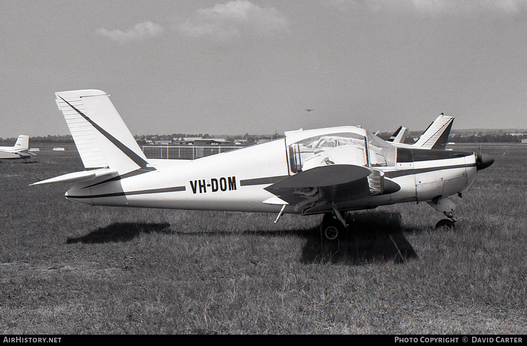 Aircraft Photo of VH-DOM | Morane-Saulnier MS-880B Rallye Club | AirHistory.net #7181
