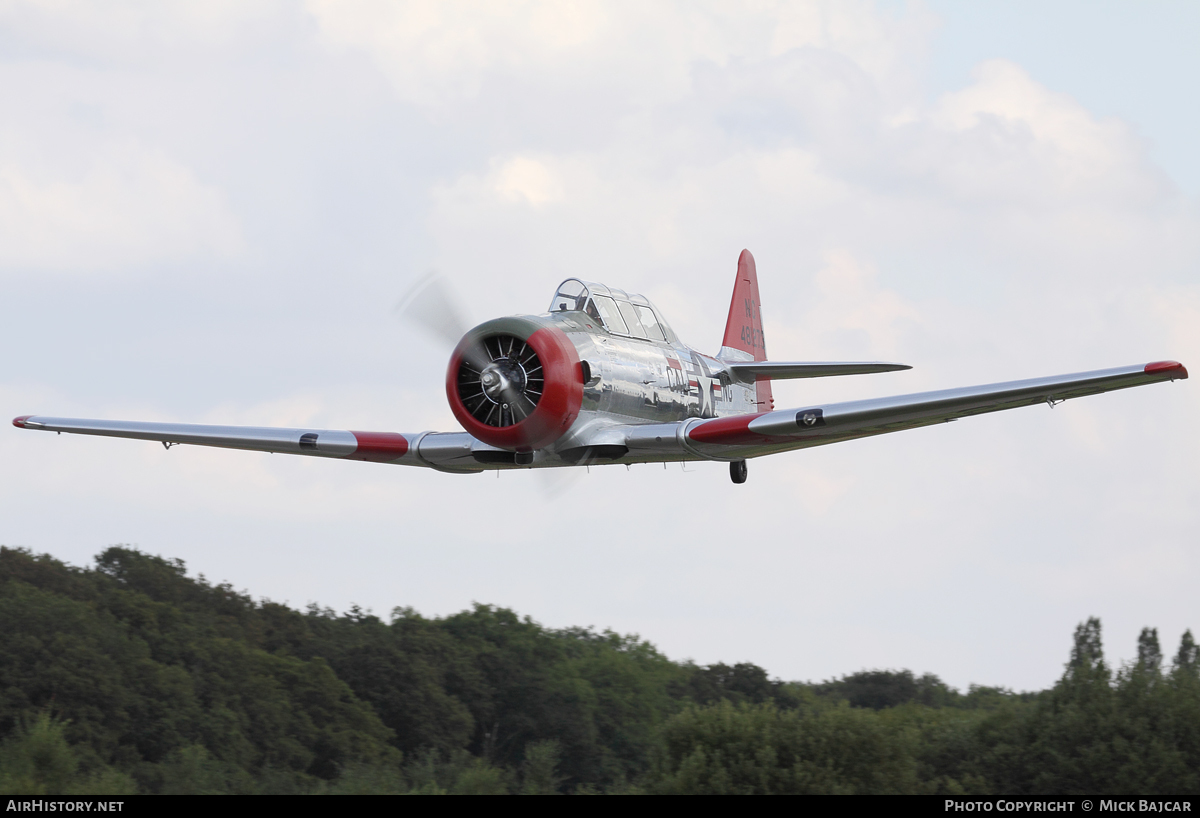 Aircraft Photo of G-CJWE / 481273 | North American T-6J Harvard Mk IV | USA - Air Force | AirHistory.net #7194