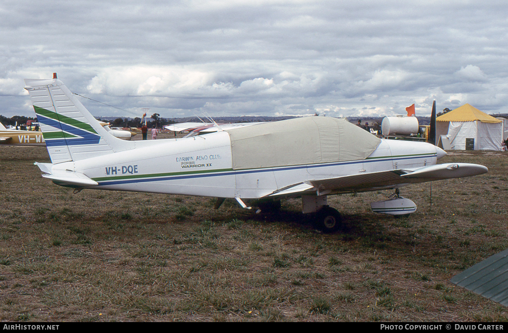 Aircraft Photo of VH-DQE | Piper PA-28-161 Warrior II | Darwin Aero Club | AirHistory.net #7206