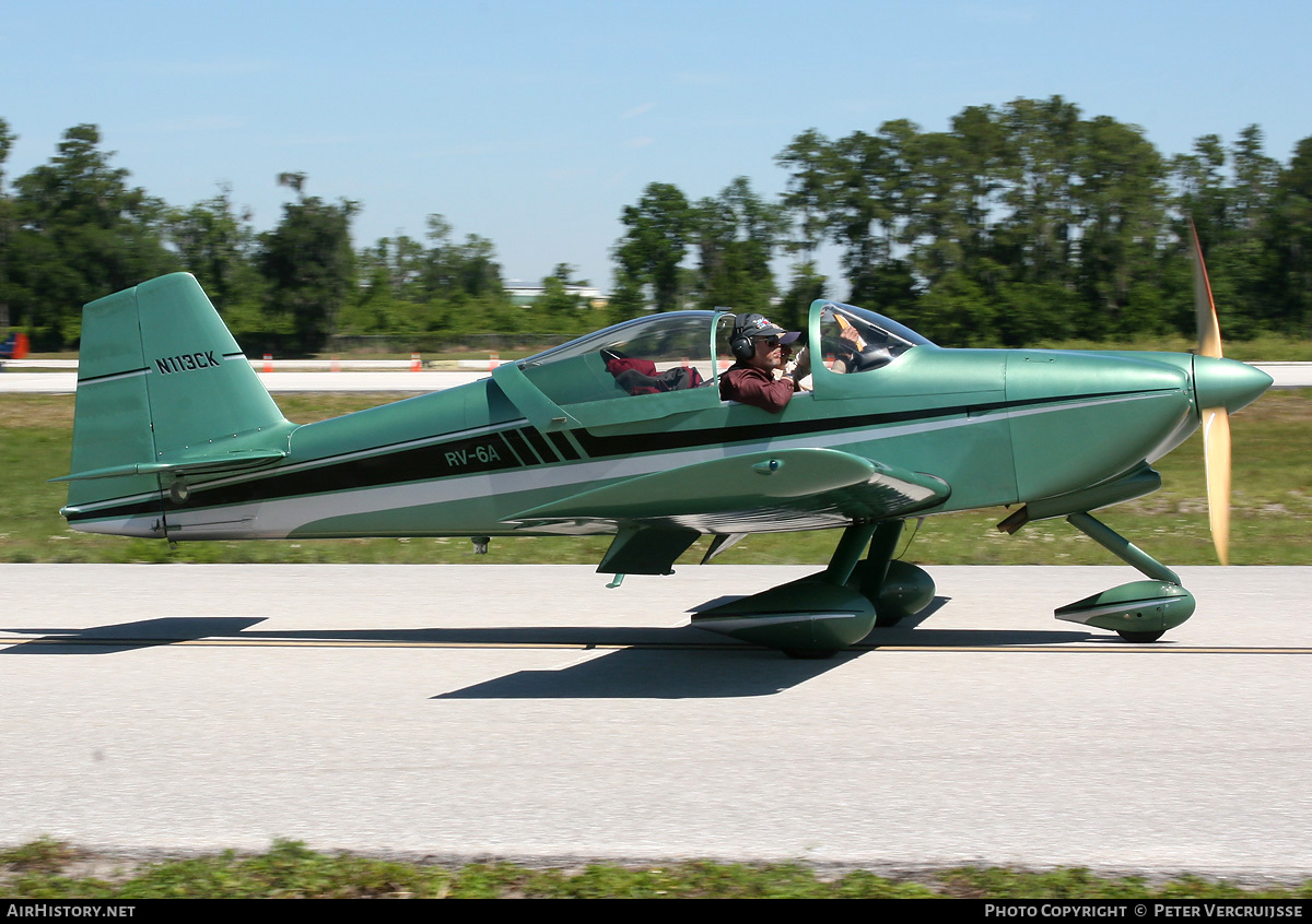 Aircraft Photo of N113CK | Van's RV-6A | AirHistory.net #7222