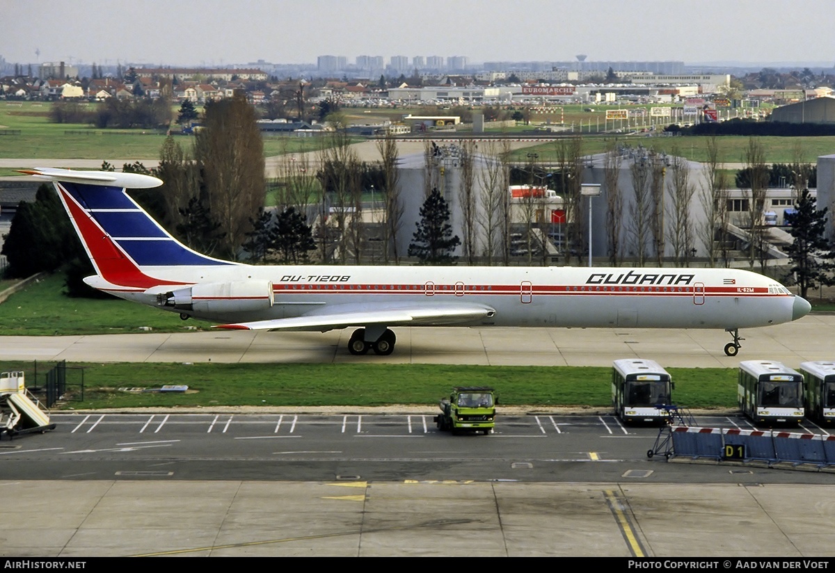 Aircraft Photo of CU-T1208 | Ilyushin Il-62M | Cubana | AirHistory.net #7242