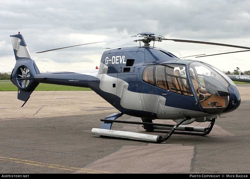 Aircraft Photo of G-DEVL | Eurocopter EC-120B Colibri | AirHistory.net #7249