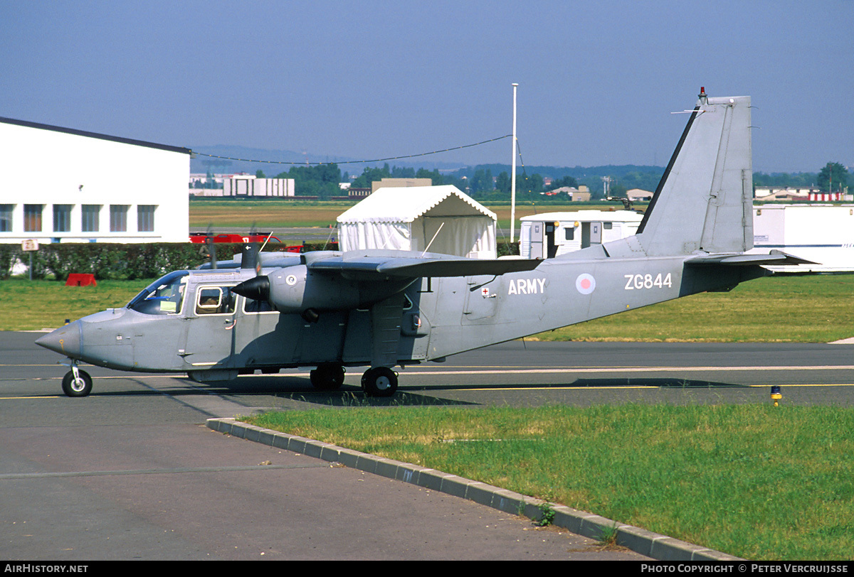 Aircraft Photo of ZG844 | Pilatus Britten-Norman BN-2T Islander AL1 | UK - Army | AirHistory.net #7254