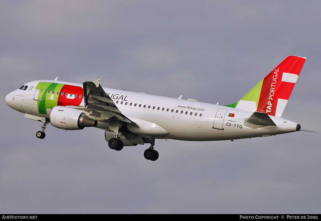 Aircraft Photo of CS-TTQ | Airbus A319-112 | TAP Portugal | AirHistory.net #7259