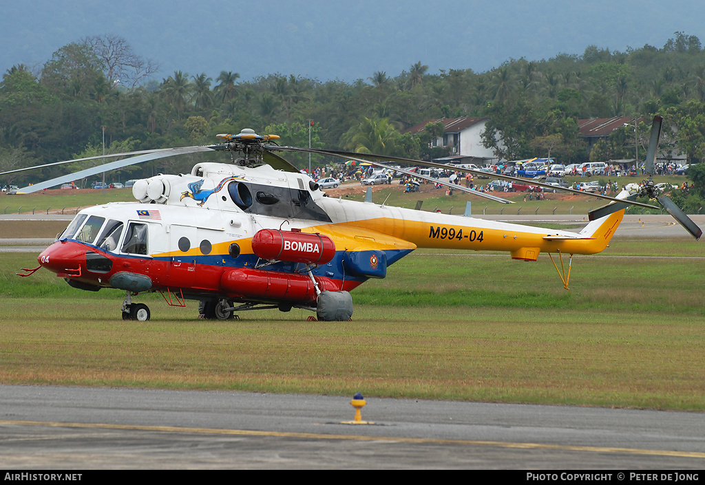 Aircraft Photo of M994-04 | Mil Mi-17-1V | Malaysia - Fire Department | AirHistory.net #7260