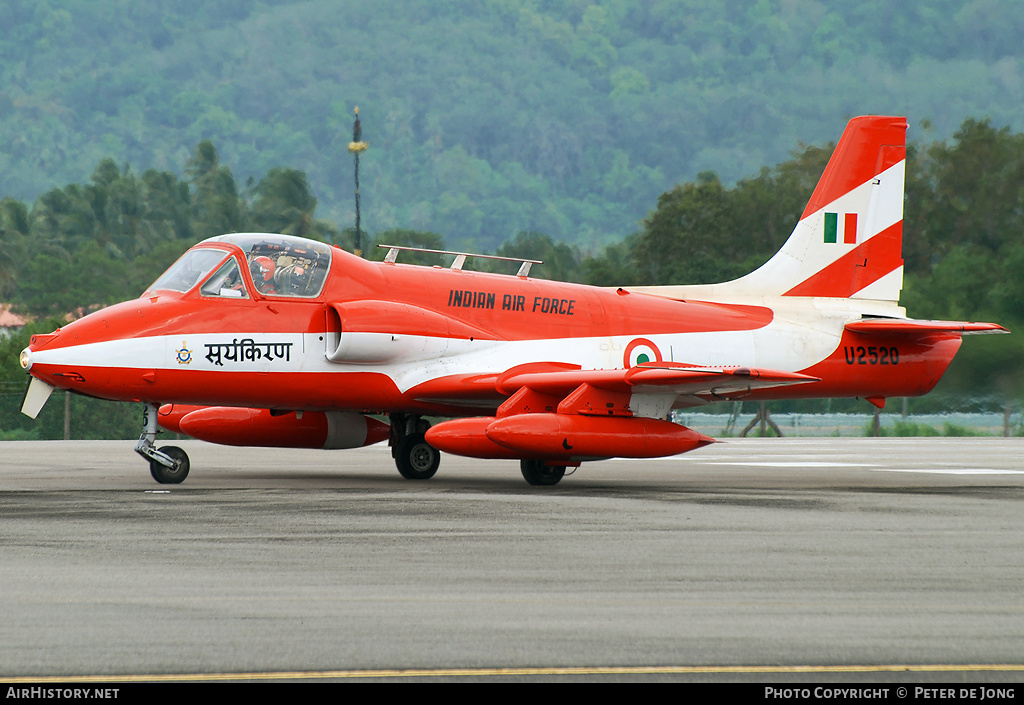 Aircraft Photo of U2520 | Hindustan HJT-16 Kiran II | India - Air Force | AirHistory.net #7262