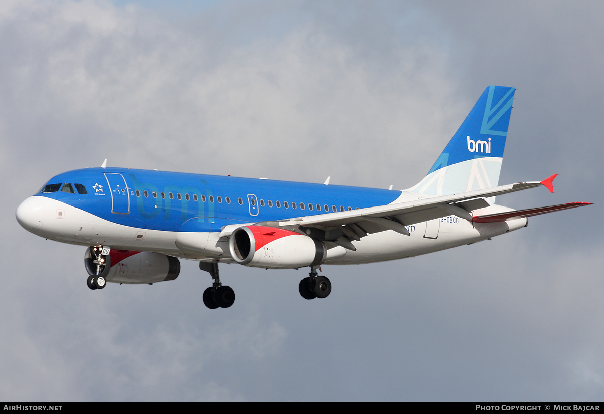 Aircraft Photo of G-DBCG | Airbus A319-131 | BMI - British Midland International | AirHistory.net #7268