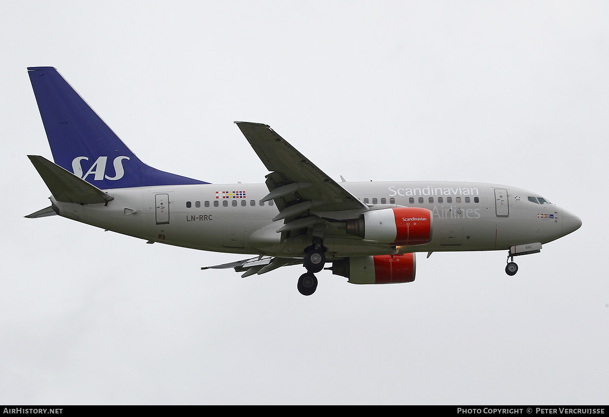 Aircraft Photo of LN-RRC | Boeing 737-683 | Scandinavian Airlines - SAS | AirHistory.net #7273