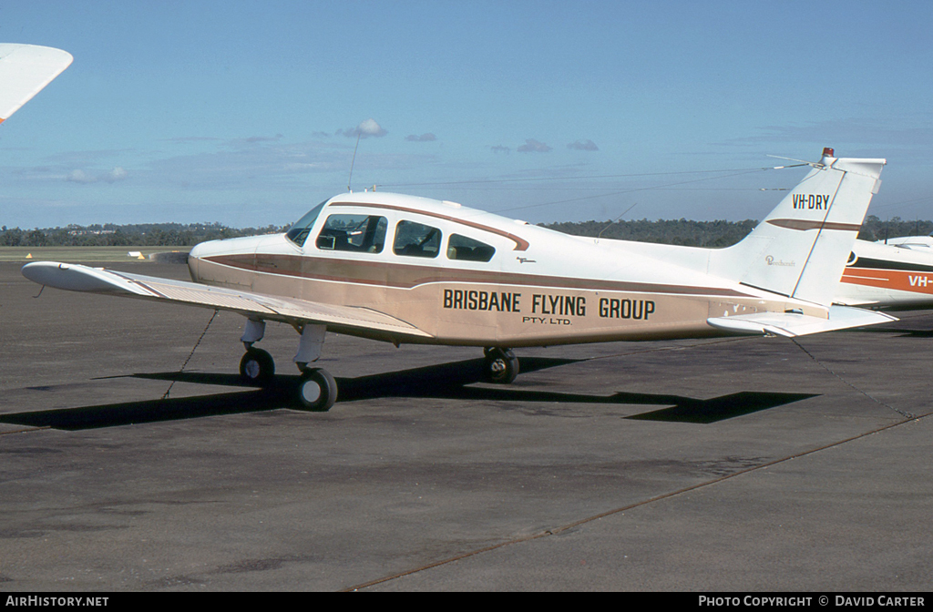 Aircraft Photo of VH-DRY | Beech A23A Musketeer Custom III | Brisbane Flying Group | AirHistory.net #7294