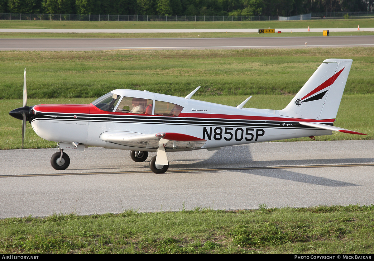 Aircraft Photo of N8505P | Piper PA-24-400 Comanche 400 | AirHistory.net #7312